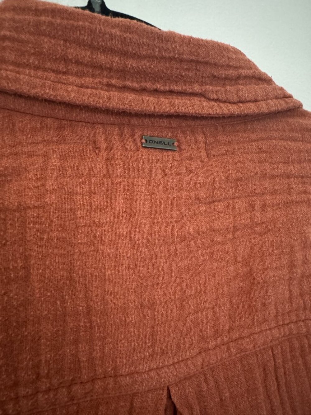 O'Neill - Women's lightweight woven long sleeve shirt - Rustic Brown - Picture 4 of 9